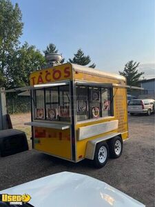 Compact 2000 Street Food Concession Trailer / Inspected Mobile Kitchen