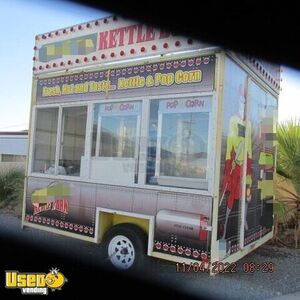 2010 - 8.5' x 10' Kettle Corn Popcorn Concession Trailer w/ Cretors Commercial Poppers