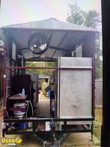 8   x 18   Barbecue Concession Trailer/ Mobile BBQ Unit