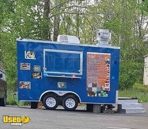 Food Concession Trailer / Mobile Kitchen Vending Unit with Fire Suppression
