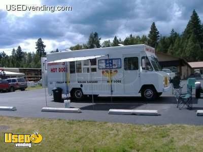 Loaded Food Concession Truck