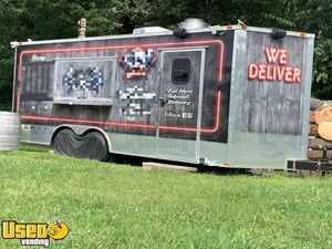 2017 8.5' x 20' Freedom Kitchen Food Trailer | Food Concession Trailer