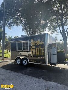 2025 8.5' x 14' Kitchen Food Concession Trailer with Pro Fire System