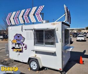 2024 7' x 14'  Kitchen Food Concession Trailer with Fire Suppression System