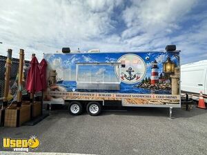 Well Equipped - 2023 7.5' x 18' Kitchen Food Concession Trailer Mobile Vending Unit