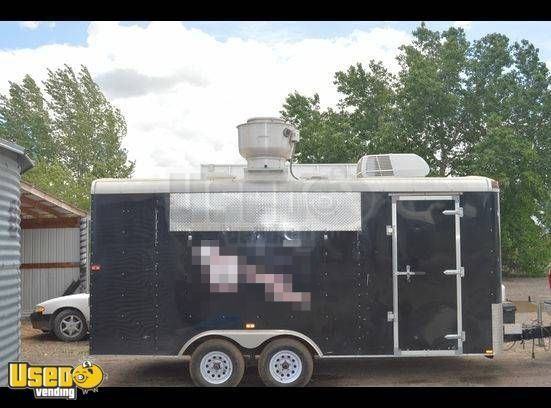 8.5' x 16' Food Concession Trailer