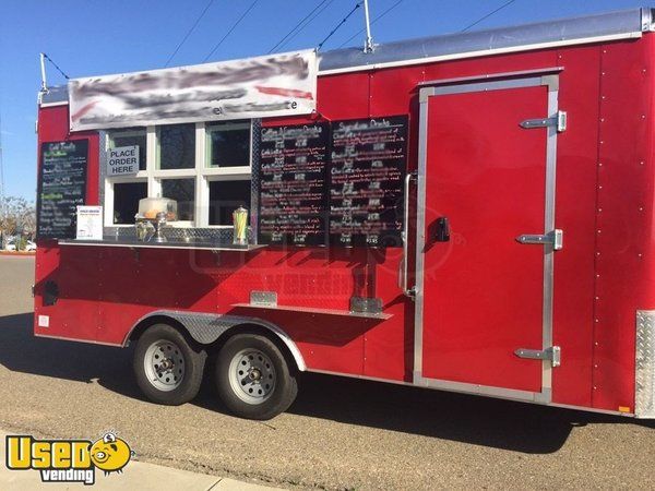 2016 - 8.5' x 16' Beverage Concession Trailer