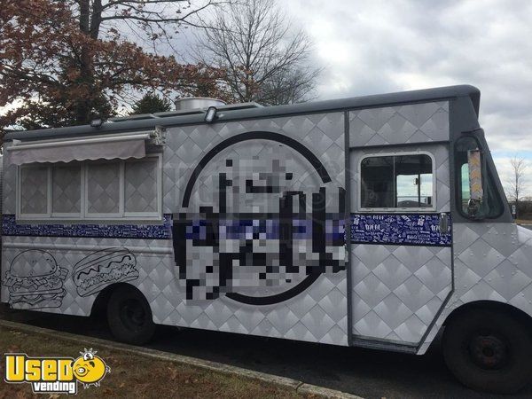 All Stainless Steel Grumman P30 Food Truck with a Sparkling 2019 NEW Kitchen