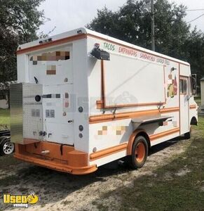 Step Van Mobile Kitchen Food Truck with Pro-Fire Suppression System