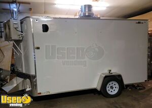 Brand New 2023 7' x 12' Commercial Mobile Kitchen Food Vending Trailer