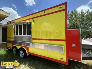 2023 8' x 16' Kitchen Food Trailer with Fire Suppression System | Concession Trailer
