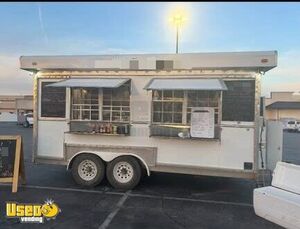 Fully Loaded - 2021 8' x 16'  Kitchen Food Concession Trailer with Pro-Fire System