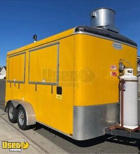 2020 16' Continental Cargo Kitchen Food Trailer | L&I Certified Trailer