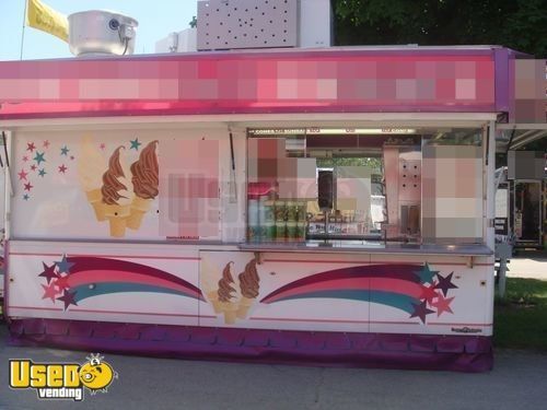 11' x 18.5' Ice Cream Concession Trailer