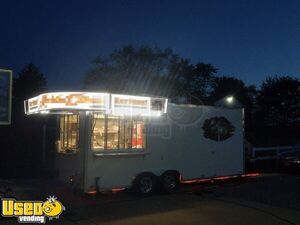 2013 - 8.5' x 20' Food Concession Trailer / All Stainless Steel Mobile Kitchen