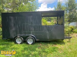 2010 8' x 16' Barbecue Food Trailer with Porch | Mobile Food Unit