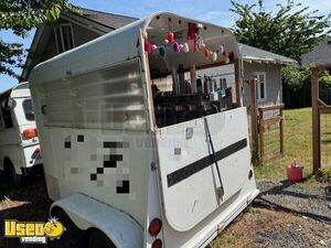 Vintage 1981 5' x 9'  Horse Trailer Espresso Concession Trailer Conversion