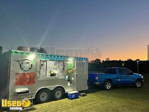 2023 16' Kitchen Food Concession Trailer with Pro-Fire Suppression