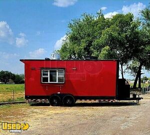 Custom Built - SDG 2023 8.5' x 20' Kitchen Food Concession Trailer with Pro-Fire System