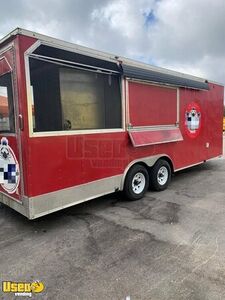 Versatile - 2017 22' Food Concession Trailer Mobile Vending Unit