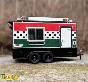 NEW - 2026 7' x 14' Quality Cargo Kitchen Food Concession Trailer