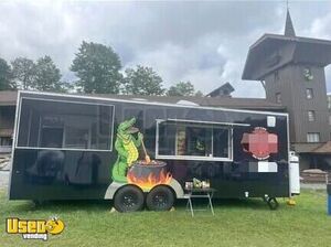 Well Equipped - 2023 16' Kitchen Food Concession Trailer with 8' Porch