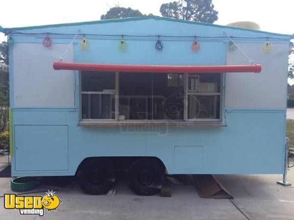 8' x 16' Coffee Concession Trailer