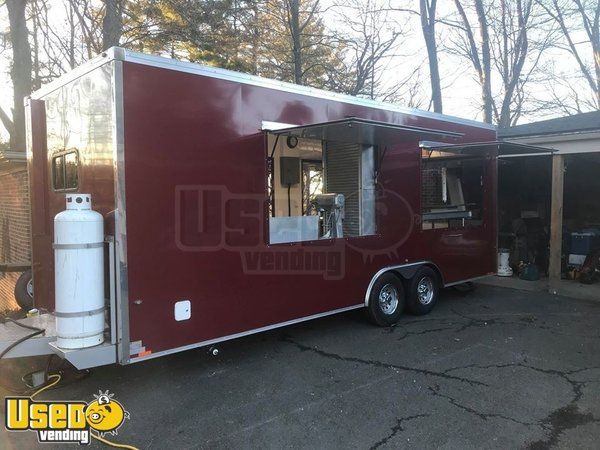 2018 - 8.6' x 22' Worldwide Food Concession Trailer / Mobile Kitchen Carolina