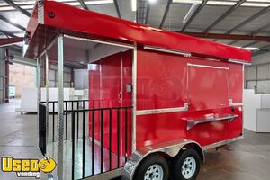 Brand New 2020 - 8' x 16' Food Concession Trailer w/ Porch