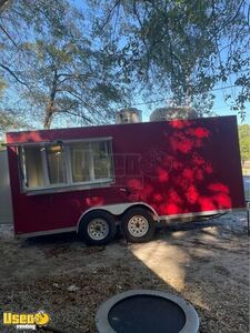 2020 7' x 16' Kitchen Food Concession Trailer | Mobile Food Unit