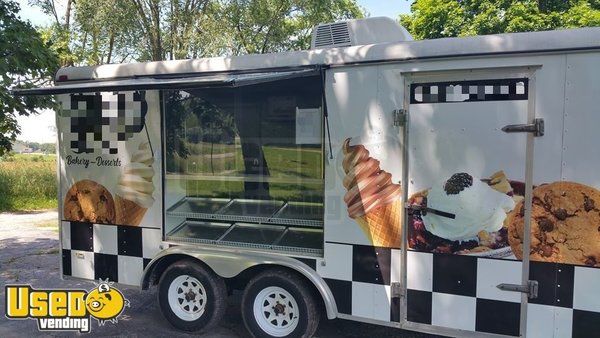 2001 Haulmark 8' x 16' Bakery Concession Trailer / Ice Cream Trailer