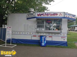 United UXT 8.5' x 18' Food Concession Trailer / Ready to Use Mobile Kitchen
