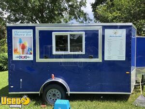 2018 - 6' x 12' Rock Solid Cargo Shaved Ice/Snowball Concession Trailer