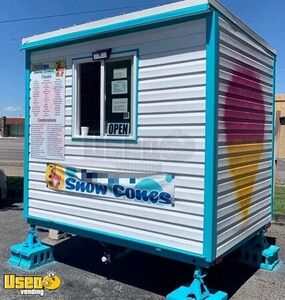 Used Shaved Ice Concession Stand / Mobile Snowball Vending Trailer