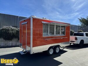 NEW - 2024 7' x 14' Kitchen Food Concession Trailer w/ NSF Equipment Mobile Food Unit