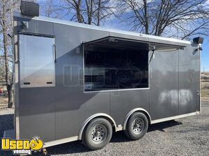 2019 - 8.5' x 18' Kitchen Food Concession Trailer with Pro-Fire Suppression