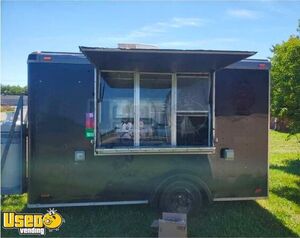 Used - 15' Food Concession Trailer Mobile Vending Unit
