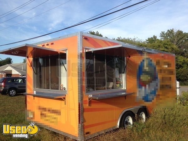 2014 - 8.5' x 20' Food Concession Trailer with Bathroom