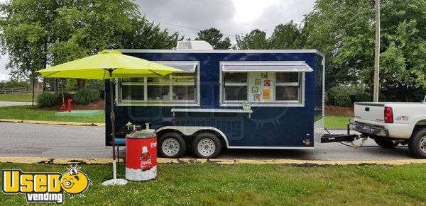 8.5' x 16' 2018 Concession Trailer