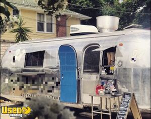 Turnkey Ready Vintage 1966 Airstream 7' x 23' Kitchen Concession Trailer