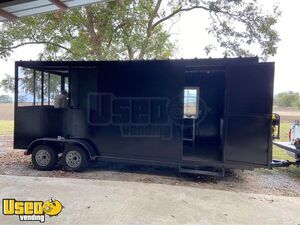 2021 Barbecue Food Trailer with Porch | Concession Food Trailer