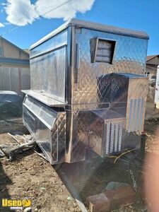 Inspected 5' x 8' Compact Mobile Kitchen Unit / Street Food Concession Trailer