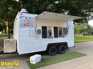 Permitted 1969 Shasta Food Concession Trailer Vintage 8' x 14'  Camper Conversion w/ Generator