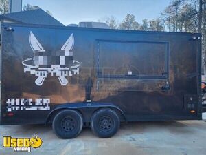 2021 7' x 22' Freedom Kitchen Food Concession Trailer with Pro-Fire Suppression