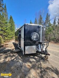 2019 8' x 16' Food Concession Trailer Mobile Vending Unit w/ Solar Power