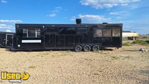 Spacious - 2024 40' Food Concession Trailer with Porch Mobile Vending Unit