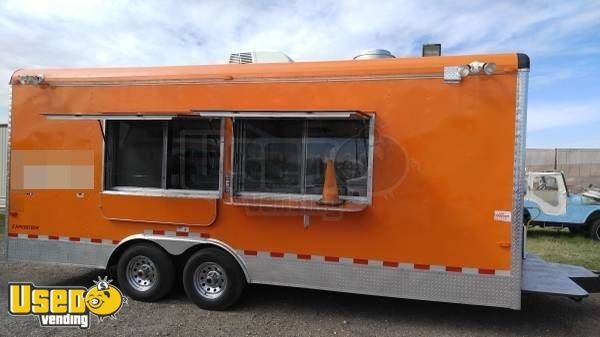 8.5' x 20' Food Concession Trailer