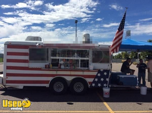 2005 - 8' x 16' Food Concession Trailer