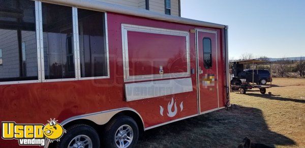 2017 - 8.5' x 24' BBQ Concession Trailer with Porch