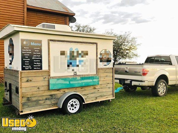 2002 - 6' x 10' Used Shaved Ice Concession Trailer